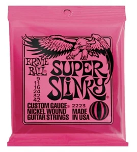 Ernie Ball 2223 electric guitar strings, Super Slinky .009-.042 - Picture 1 of 1