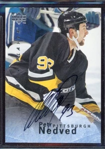 1995-96 Be A Player Autographs #S156 Petr Nedved - Picture 1 of 2