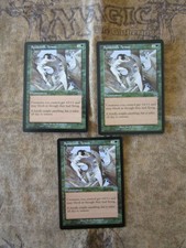 MTG Spidersilk Armor 3x x3 Mercadian Masques