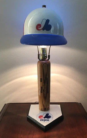 Montreal Expos Gary Carter Game Issued P89 Bat Lamp Cover
