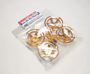 Tamiya RC Model WR-02CB S Parts (Spokes) Orange Plated 47415 - Picture 1 of 1