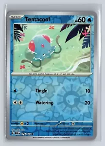 Holo Tentacool inverso 072/165 escarlata y violeta común 151 - casi nuevo - Imagen 1 de 2