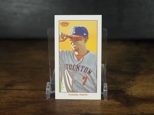 2021 Topps T206 Wave 9 Online Exclusive Robert Puason Base Stockton Ports A's - Picture 1 of 2