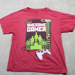 Route 66 Youth Boys T-Shirt Top Large 10/12 Awesome Gamer Red Short Sleeve - Picture 1 of 8