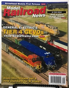Model Railroad News General Electric Tier 4 GEVO September 2018 FREE SHIPPING JB - Picture 1 of 1
