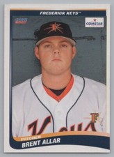 Brent Allar 2007 Choice Frederick Keys Comstar