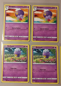 2x Drifblim 064/189 & 2x Drifloon 063/189 Pokemon card Astral Radiance NM - Picture 1 of 1