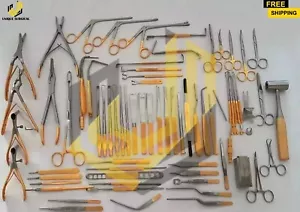 Juego de 82 instrumentos quirúrgicos de rinoplastia mayor cirugía plástica y nariz - Imagen 1 de 3