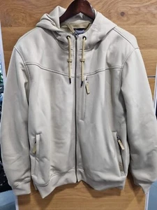 GENUINE BMW MOTORRAD GRUNEWALD BEIGE MOTORCYCLE HOODED JACKET SIZE - XXL - Picture 1 of 6