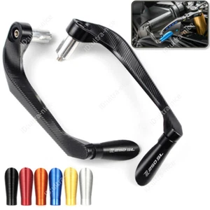 Brake Clutch Levers Protector Aluminum Alloy CNC Handguards for Kawasaki Z250SL - Picture 1 of 18