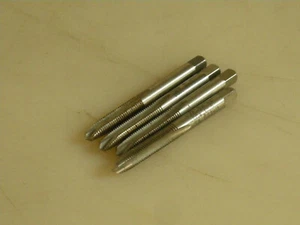 Posten 4 ea. 0,005" Oversize 1/4-28 NF Handgewindebohrer - Bild 1 von 1