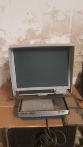 BELL & HOWELL SR 1020 MICROFICHE READER / MIKROFILMKARTEN LESER - RARE ! - Photo 1/2