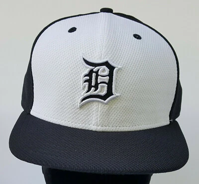 Detroit Tigers BP Hat 7 1/8 New Era Fitted Cap Authentic 59/Fifty - Image 1 of 4