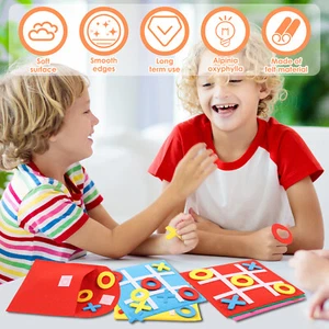 Felt Board Game Fun Mini Board Game Toy Portable Family Board Game elcqa - Picture 1 of 11