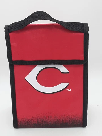Cincinnati Reds FOCO Can Cooler Insulated 10 x 7 Inches 4 - 6 Can Capacity Cover
