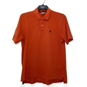 Brooks Brothers Original Fit Performance Poloshirt Orange Einfarbig Herren Large - Bild 1 von 7