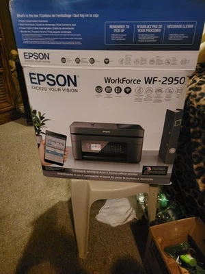 EPSON WORKFORCE WF-2950 COLOR INJET ALL IN ONE PRINTER NEW IN BOX - Image 1 of 4