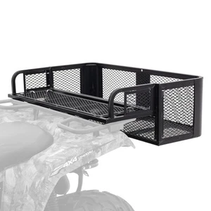 Titan Ramps Universal ATV/UTV Rear Drop Cargo Basket Rack - 150 lb. Capacity - Picture 1 of 6
