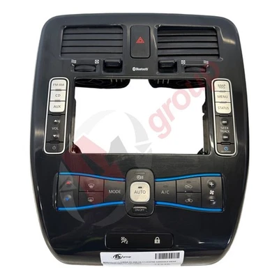 NISSAN LEAF TEKNA EV ZE0 12-17 CENTRE CONSOLE HEAD UNIT TRIM HEATER CONTROLS - Image 1 of 4