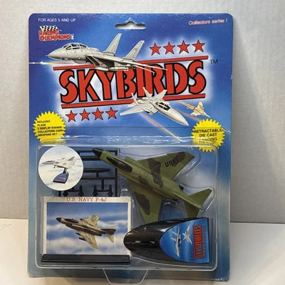 Skybirds US Navy F-4J Fighter Jet Racing Champions Military 1989 Vintage - Image 1 of 4