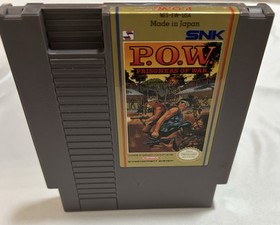 SNK P.O.W.: Prisoners of War Nintendo NES NTSC-U/C Authentic and Tested
