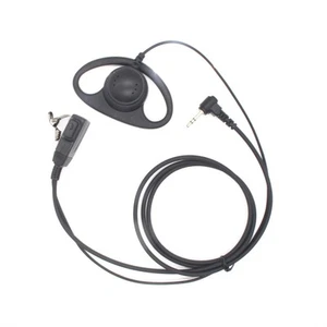 Casque talkie-walkie forme D écouteur 1 broche 2,5 mm PTT micro écouteur pour Motorola - Photo 1/5