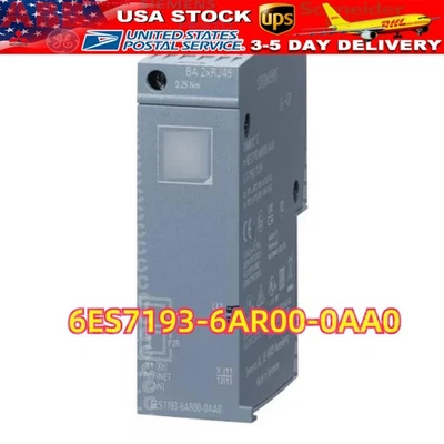 New Siemens 6ES7 193-6AR00-0AA0 6ES7193-6AR00-0AA0 SIMATIC ET 200SP BusAdapter - Image 1 of 4