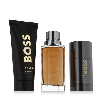 HUGO BOSS Boss The Scent For Him EDT 100 ml + DST 75 ml + SG 100 ml (hombre)