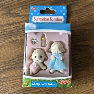 Sylvanian Families Ovejas Bebés Gemelos, Estilo 4131, Raro Artículo de Coleccionistas Sellado  - Imagen 1 de 7