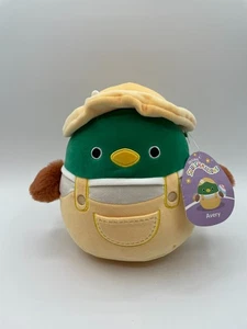 Neu Squishmallows 8" Avery grün Stockente Overall Mütze 2024 Ostern Vogel Etikett - Bild 1 von 12