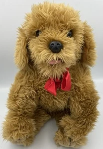 Peluche cane Ty Scruffy 1989 cucciolo vintage 15" peluche marrone arruffato - Foto 1 di 7