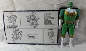 Power Rangers Zord Morphin Zeo Ranger IV Green 1996 Bandai Actionfigur - Bild 1 von 6