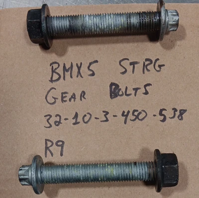 BMW X5 E53 M54 OE 2003 BARRA DE CAMBIOS DE DIRECCIÓN TORNILLO DE FIJACIÓN 32-10-3-450-538 4Q Foto 1 de 4