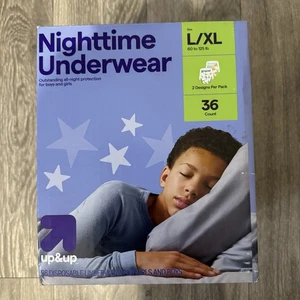 Up & Up Nachtunterwäsche Big Boy & Girl L/XL 60-125lb, 36 Stück super weich - Bild 1 von 6