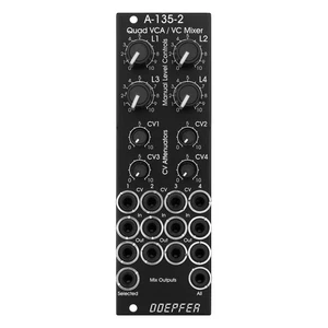 Doepfer A-135-2v Mini Quad VCA / VC Mixer Vintage Edt. - Mixer Modular - Bild 1 von 3