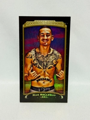 2017 Goodwin Champions Max Holloway #87 黑色金属魔术师迷你 10/17 — 第 1/2 张图片