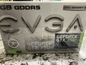 GeForce GTX 750Ti 2GB GDDR5 GPU Boost 2.0 Brand New Unopened - Picture 1 of 3