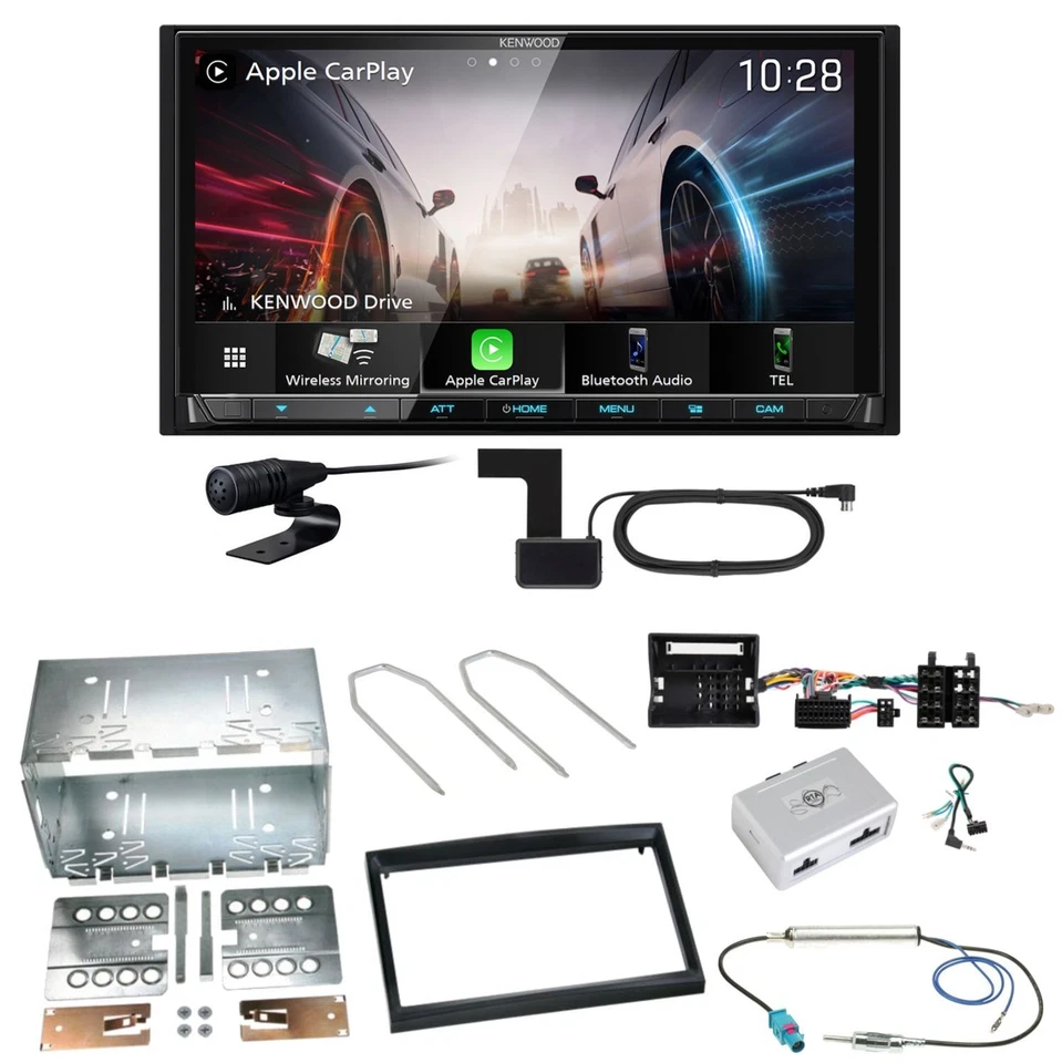 Kenwood DMX8021DABS Android Auto Einbauset für Citroen C2 C3 Berlingo Jumpy - Bild 1 von 1
