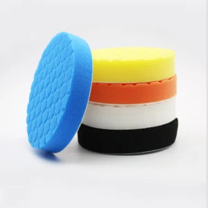 5Pcs 7inch Buffing Sponge Polishing Pad Kit Waxing For Car Polisher - Picture 1 of 5