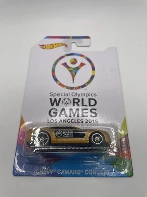 Hot Wheels Chevy Camaro Concept Special Olympics World Games Los Angeles 2015 - Immagine 1 di 4