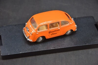 GIOCHER 1/43 FIAT 600 MULTIPLA GIOIELLERIA CORSI DIE CAST VINTAGE MODELLISMO - Immagine 1 di 4
