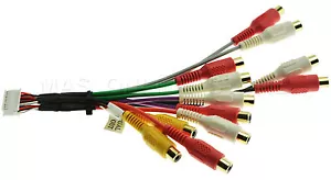 CLARION VRX775VD A/V GENUINE RCA HARNESS *PAY TODAY SHIPS TODAY* - Picture 1 of 4