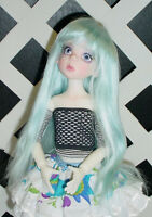 LT BLUE 18" Ann Estelle Magic Attic Doll Shoes 69mm Heart Cut for SD* BJDs