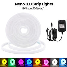12V Neon LED Streifen Stripe Flex Lichtschlauch Lichtband Leiste DIY Innen Außen