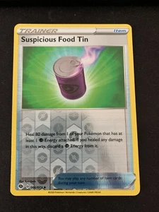 Pokemon Lata de Comida Sospechosa 066/073 Holograma Inverso Camino del Campeón Casi Como Nueva - Imagen 1 de 1