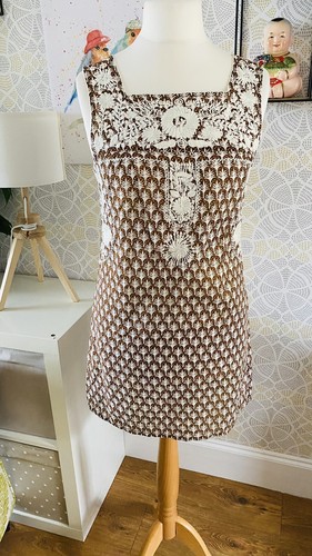 Abito Tory Burch Hicks taglia 8 giardino cotone senza maniche di design