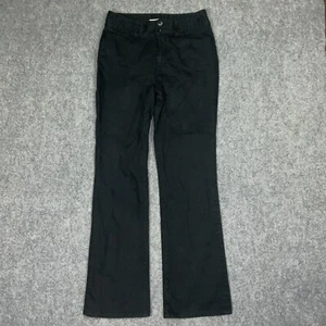 Boston Proper Jeans Womens Size 8 Black Denim Bootcut - Picture 1 of 11