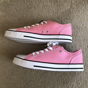 dunlop pink flash trainers