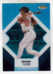 2006 TOPPS FINEST #4 MIGUEL TEJADA BLUE REFRACTOR #139/299 - Picture 1 of 1