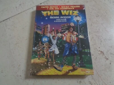 THE WIZ Michael Jackson Diana Ross Richard Pryor BluRay DigiBook +2CD SOUNDTRACK Foto 1 de 4